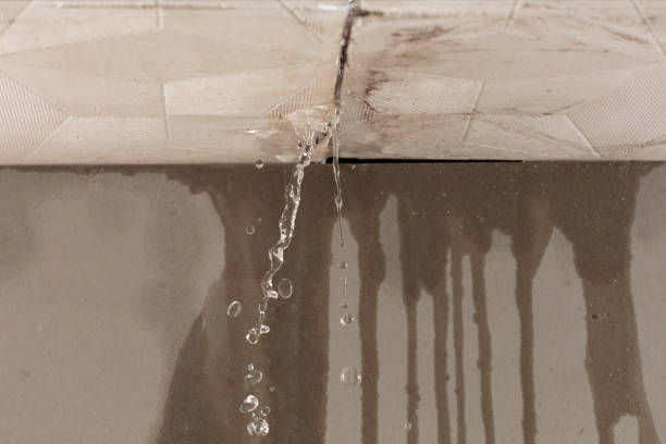Professional Flood Damage Cleanup technician working in Marysville, OH